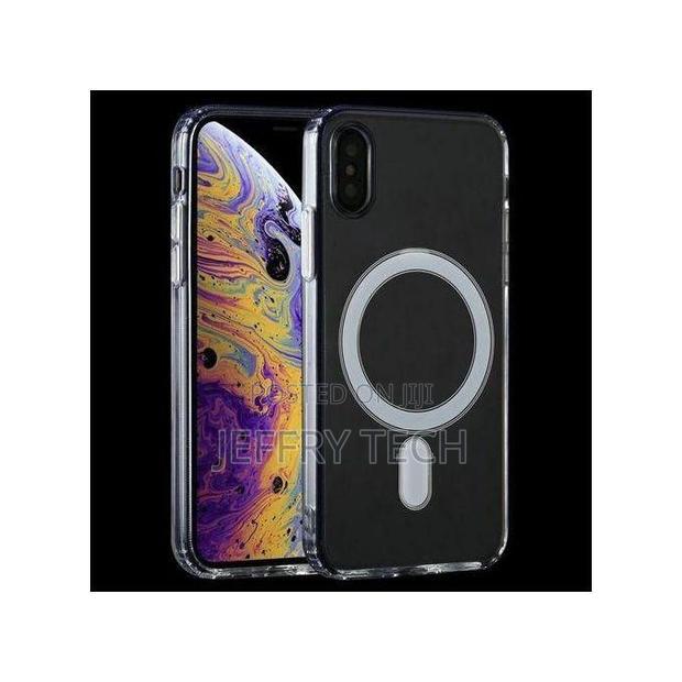 Nijerd Apple iPhone X Magnetic Soft Tpu Magsafe, Clear Case - main view