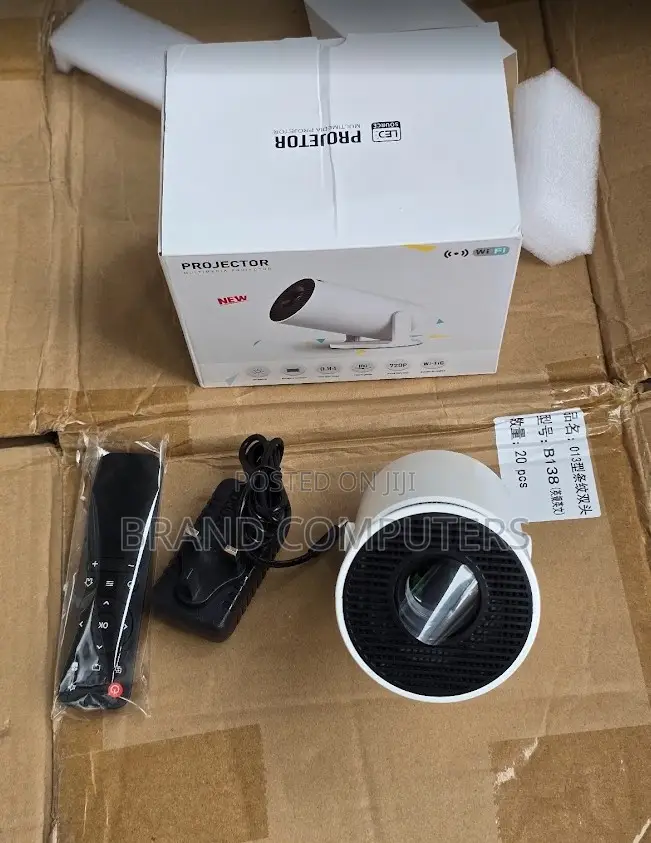 Upgraded Hy300 Pro+ Mini Portable Projector