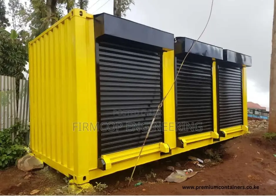 Commercial Container Stalls/Shops-3doors