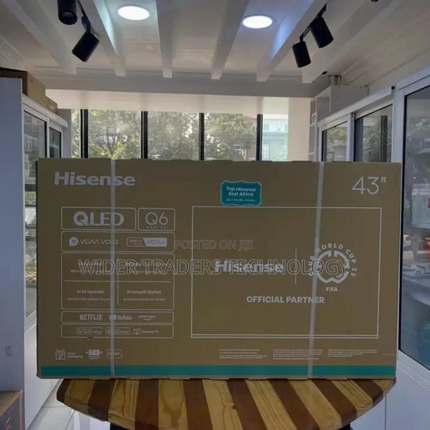 Hisense 43-Inch Qled Q6 Vidaa Smart Tv - thumbnail 2