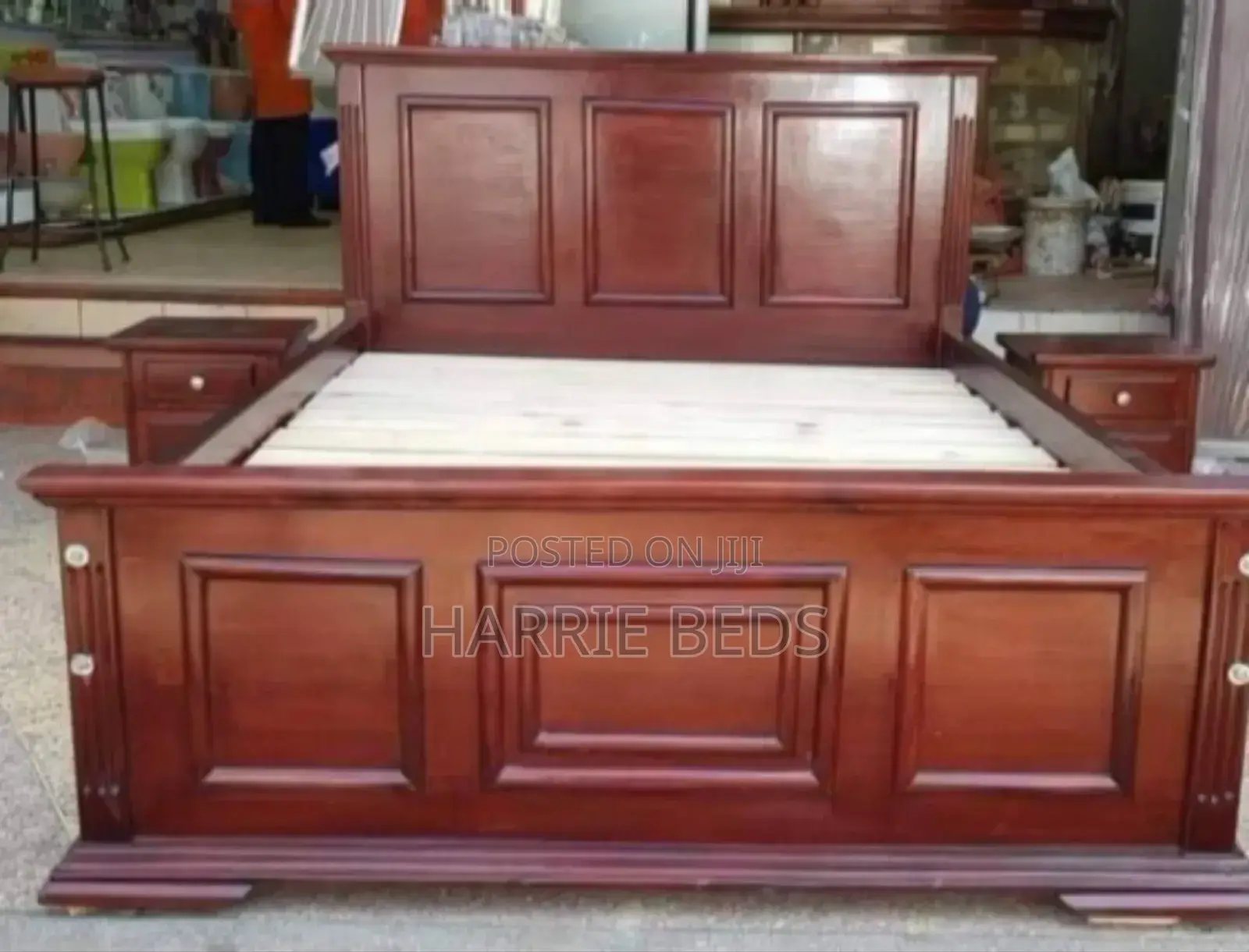 Strong Hardwood Bed 5 by 6