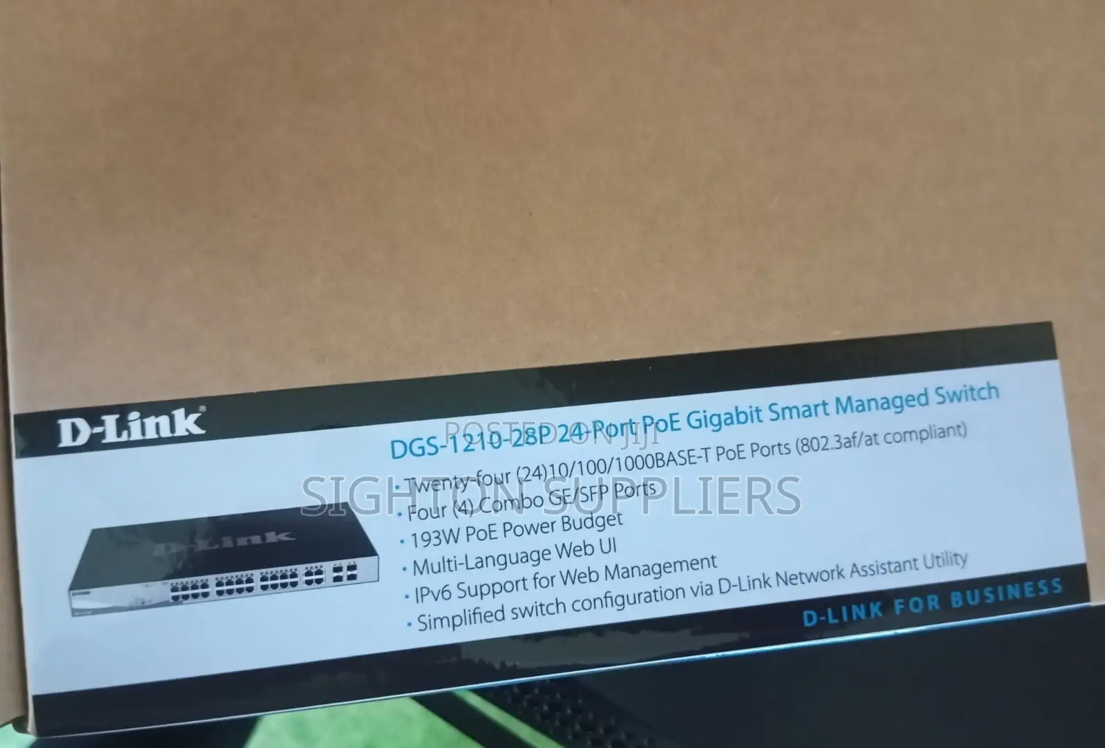 D-Link 28-Port Gigabit Smart Managed Switch