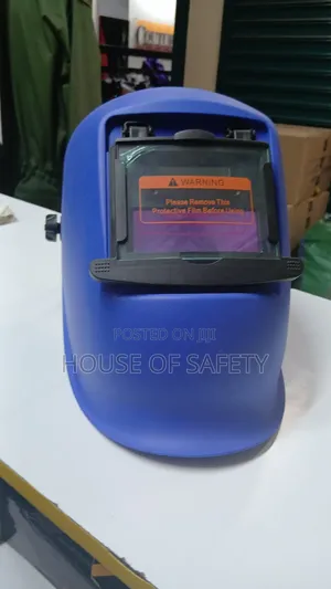 Auto-darkening Welding Helmets In Blue Shade