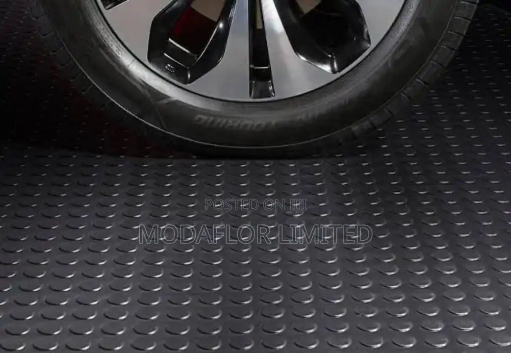 Coin Rubber Mat Roll – Ideal for Garages, Gyms Industrial Floors