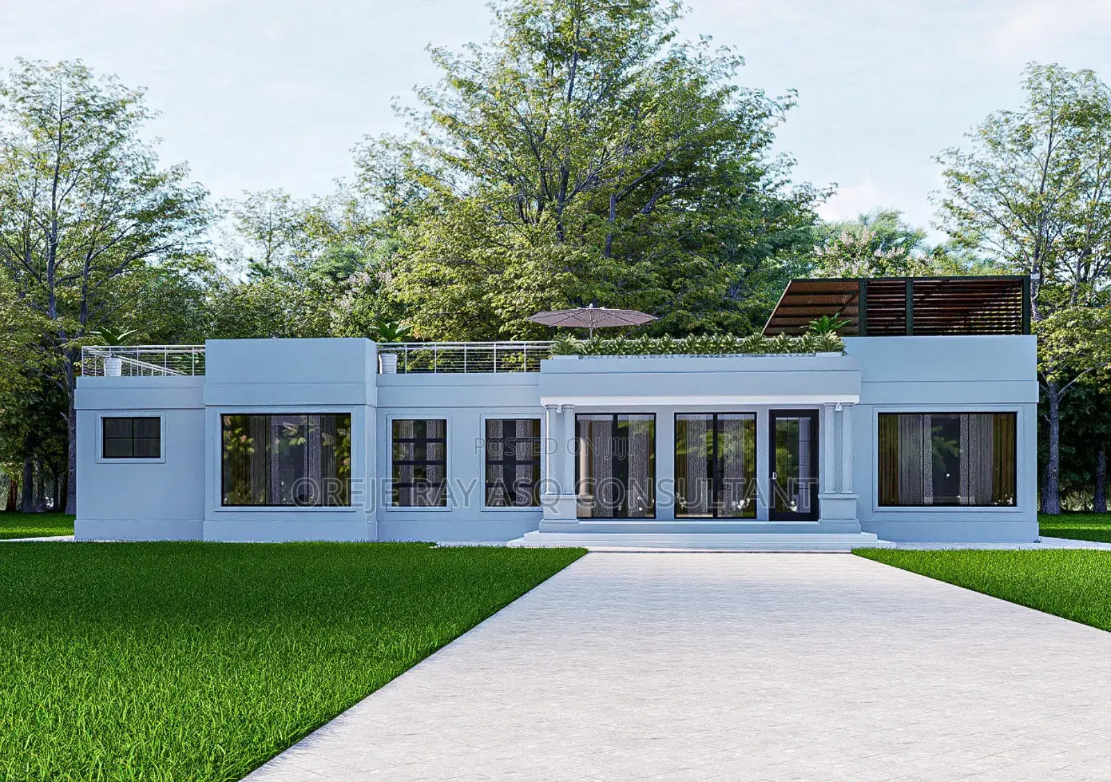 Distinguished and Modern House Plan