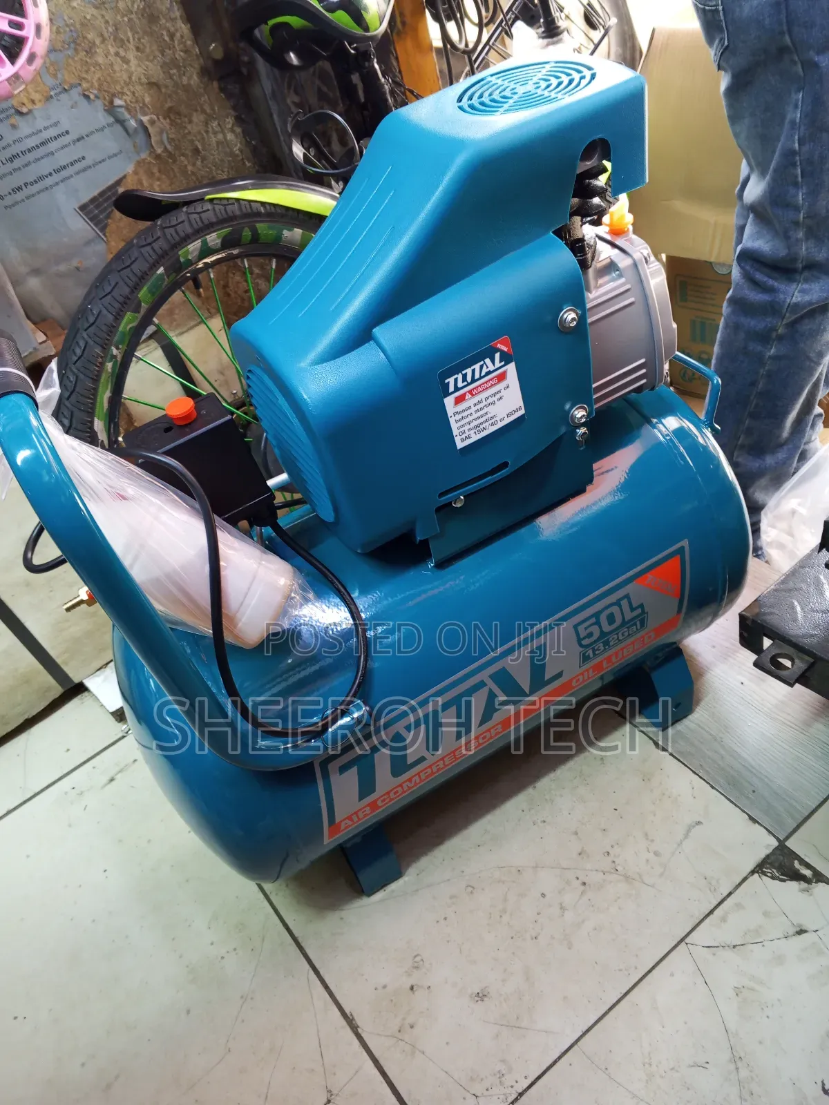 Total Air Compressor 50l/2.5hp/1.8kw