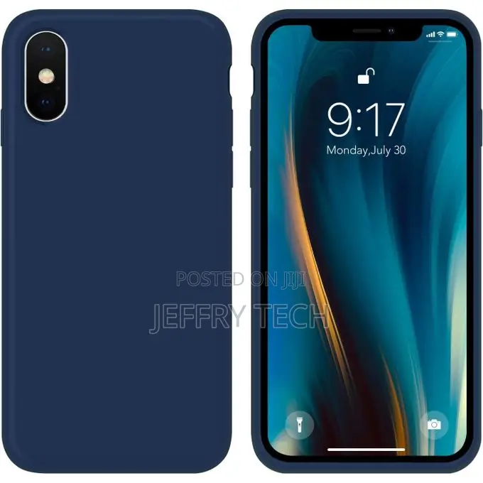 Bwerrt iPhone X/iPhone Xs Case Liquid Silicone Gel Rubber Phone Case