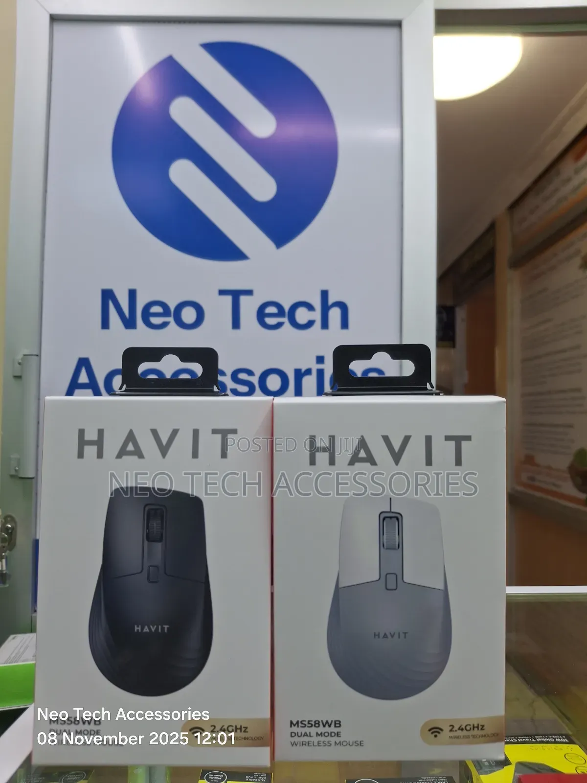 Havit Dual Mode Mouse With Bluetooth. Model. : Ms58wb