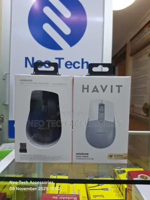 Havit Dual Mode Mouse With Bluetooth. Model. : Ms58wb