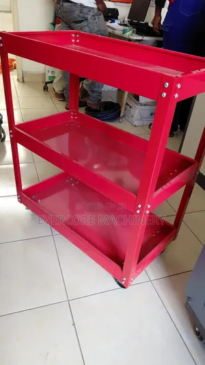 Heavy Duty 3 Racks Tools Trolley Offer.