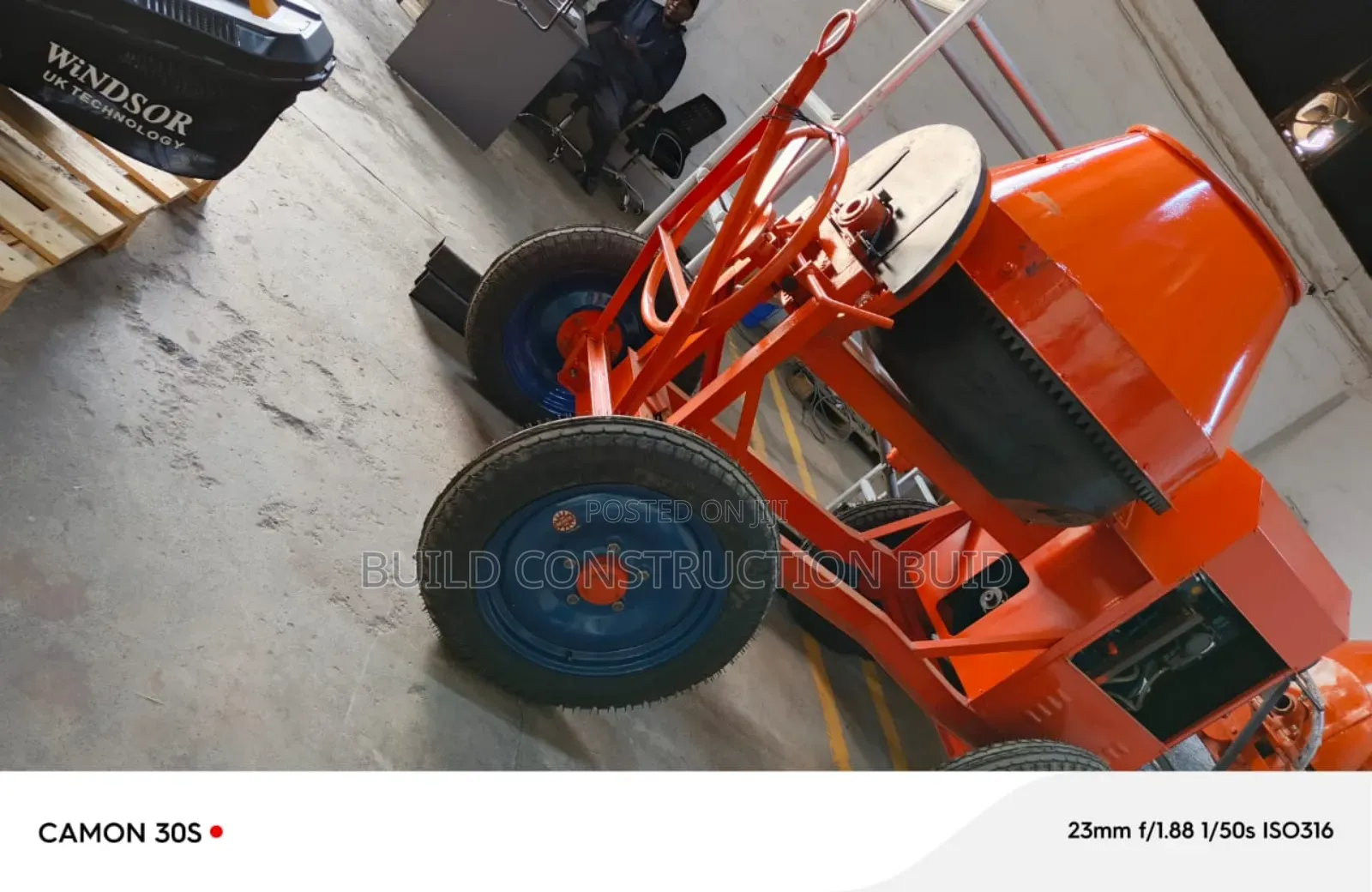 Heavy Duty Indian Concrete Mixer 8hp Engine