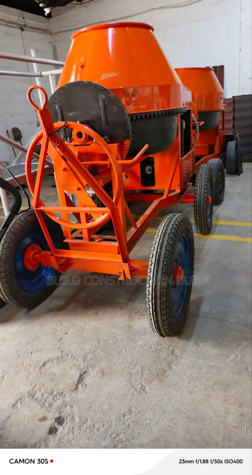 Heavy Duty Indian Concrete Mixer 8hp Engine