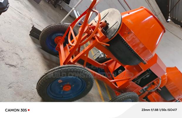 Heavy Duty Indian Concrete Mixer 8hp Engine - thumbnail 3