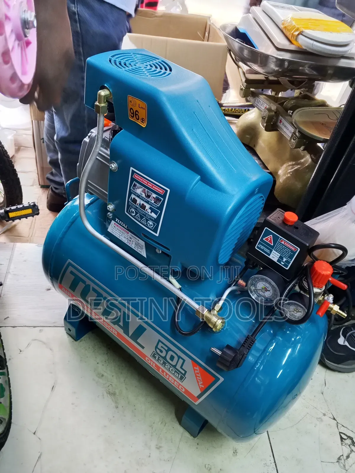 Total Air Compressor 50l/2.5hp/1.8kw