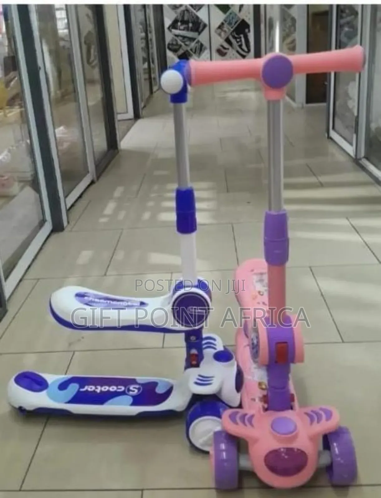 2 In 1 Scooter With A Seat  For Kids