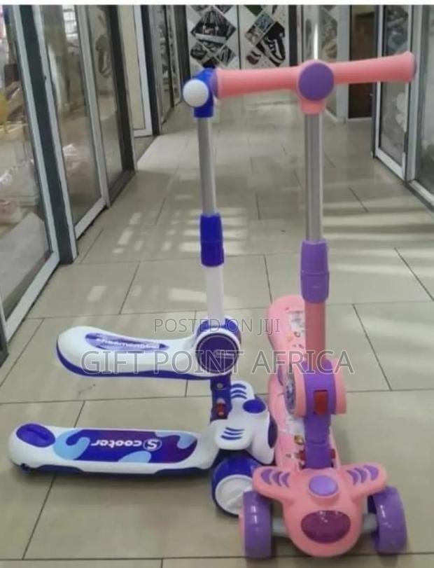 2 In 1 Scooter With A Seat For Kids