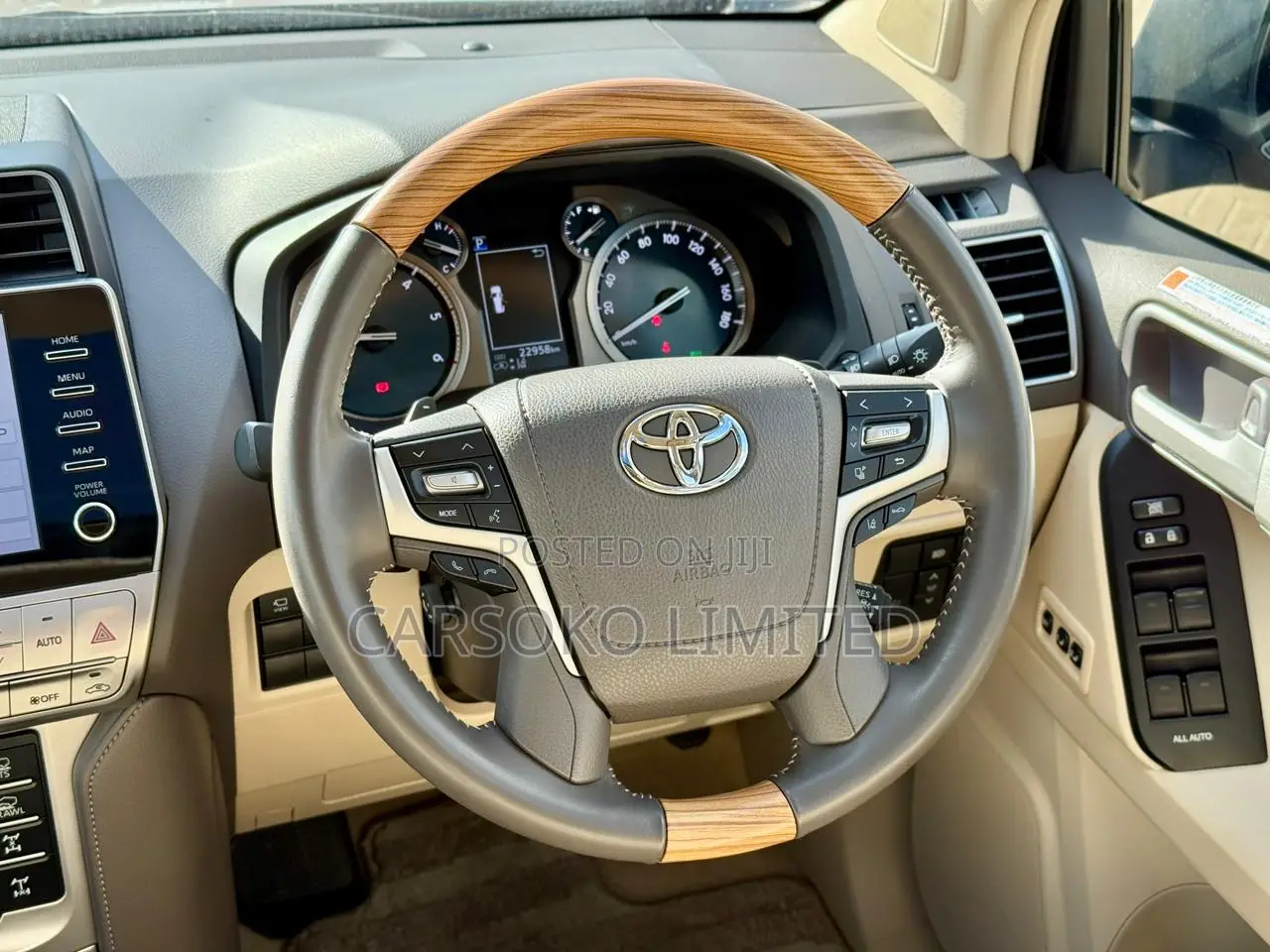 Toyota Land Cruiser Prado 2021 Brown