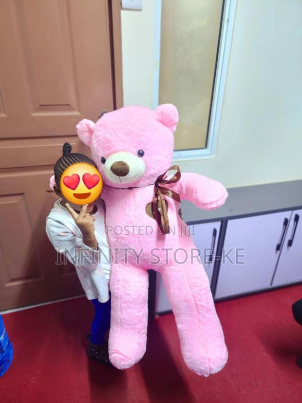 Big Teddy Bear 100cm – Soft Cuddly Gift for Kids Lovers - main view