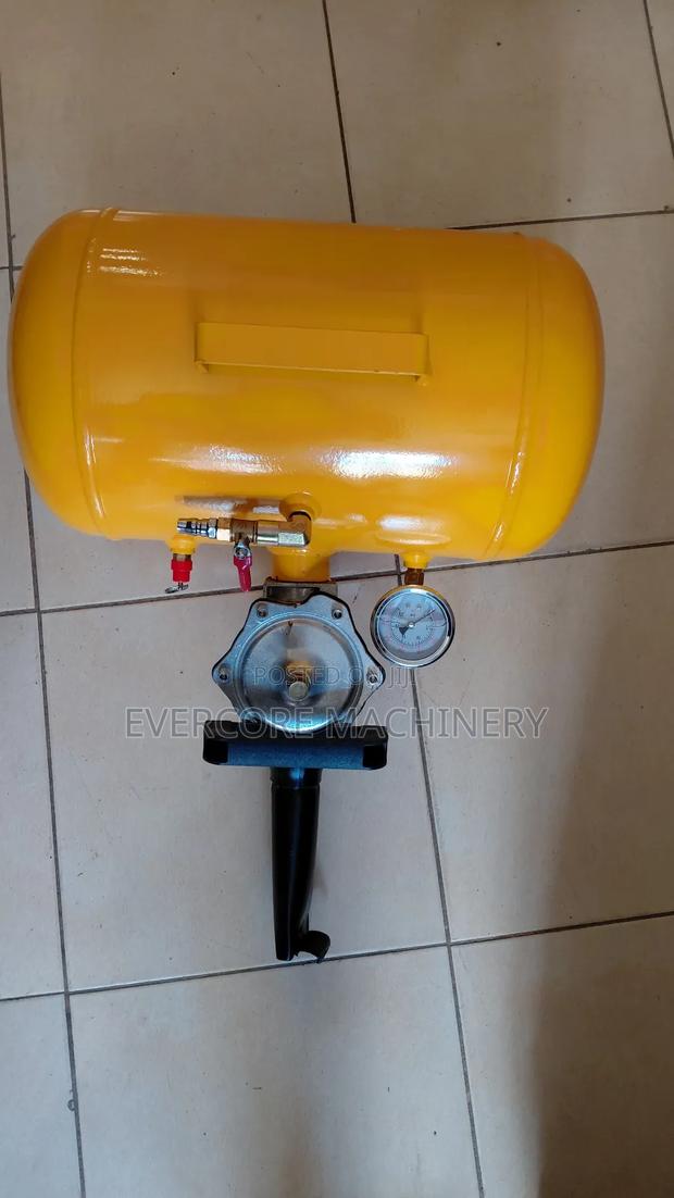 Tyre Blastering Machine for Faster Filling .