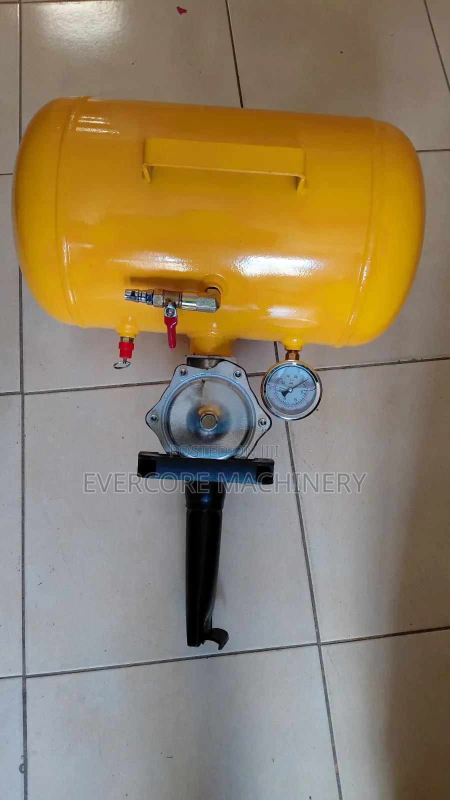 Tyre Blastering Machine for Faster Filling .