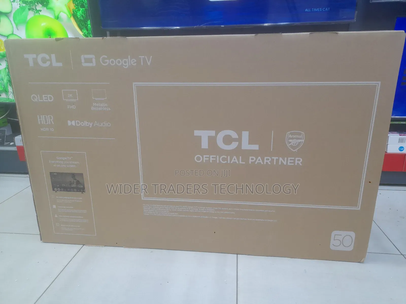 TCL 50-Inch Qled Google Tv