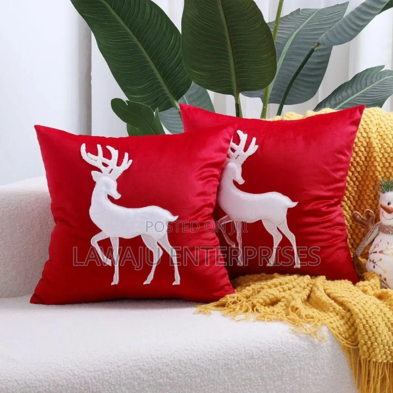 Christmas Throw Pillow Covers