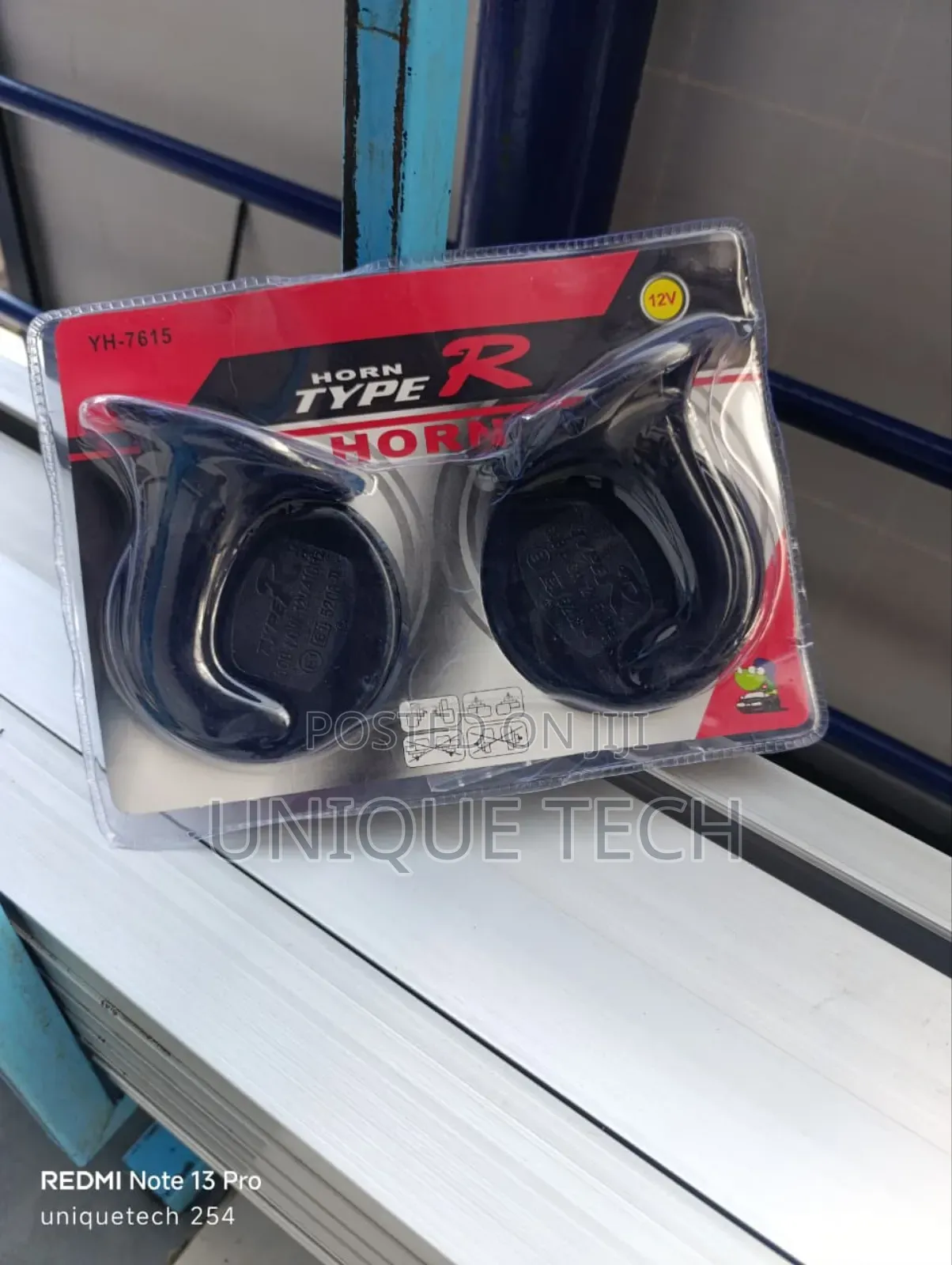 Type R Dual Car Horn 12v, Loud Clear Sound