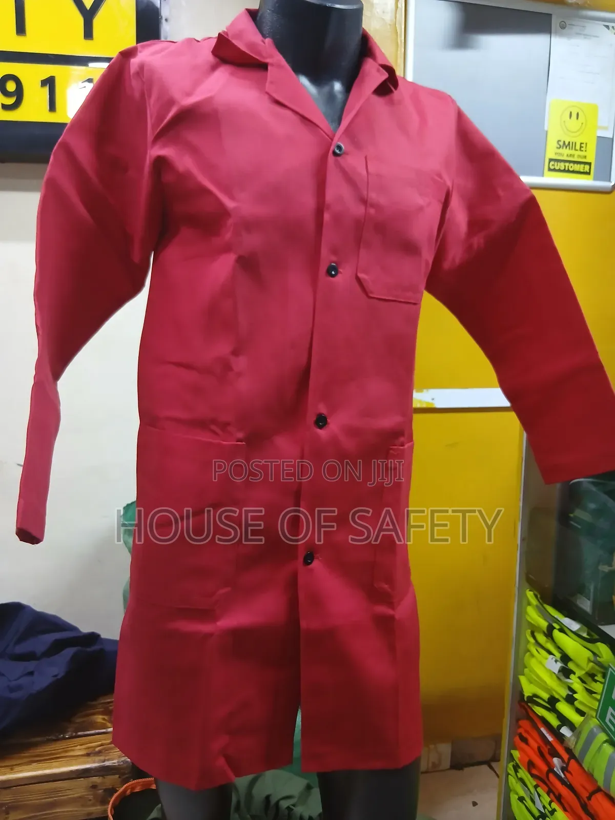Red Small Size Dust Coats