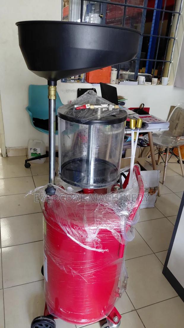 Heavy Duty Oil Drainer Machine 75litres Capacity . - thumbnail 3