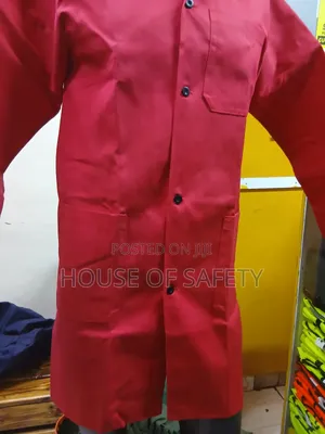Red With Pockets Dust Coats