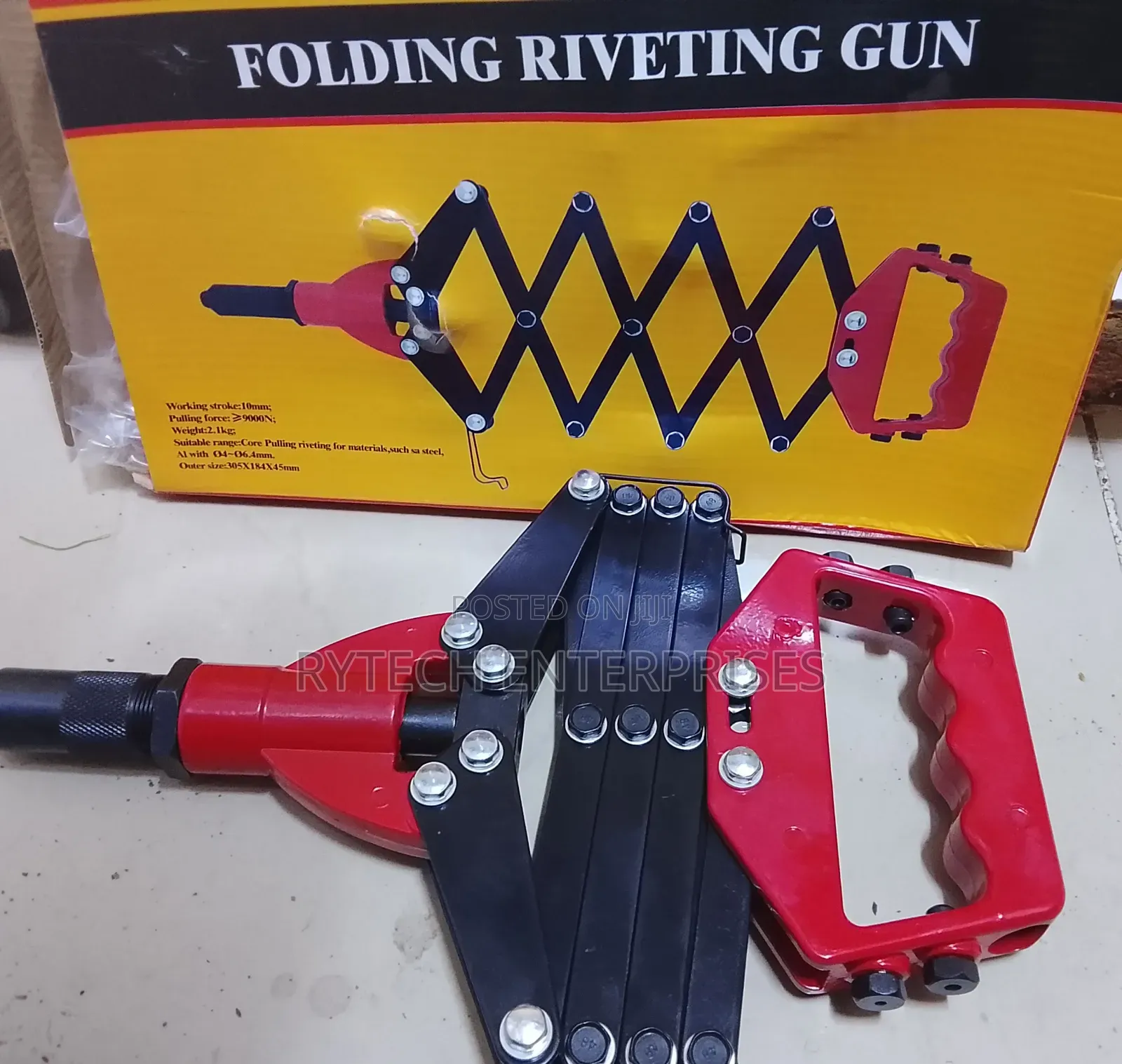 New Folding Rivet Gun/Riveter