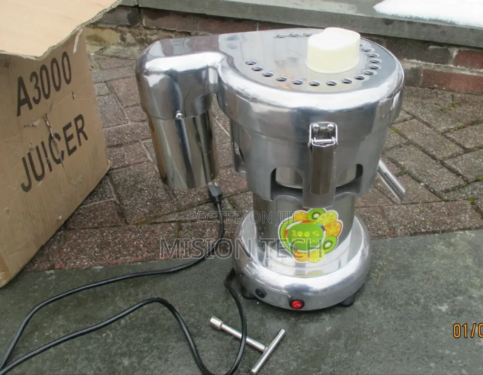 Wf-A3000 Commercial Juice Extractor Stainless Steel Juicer 