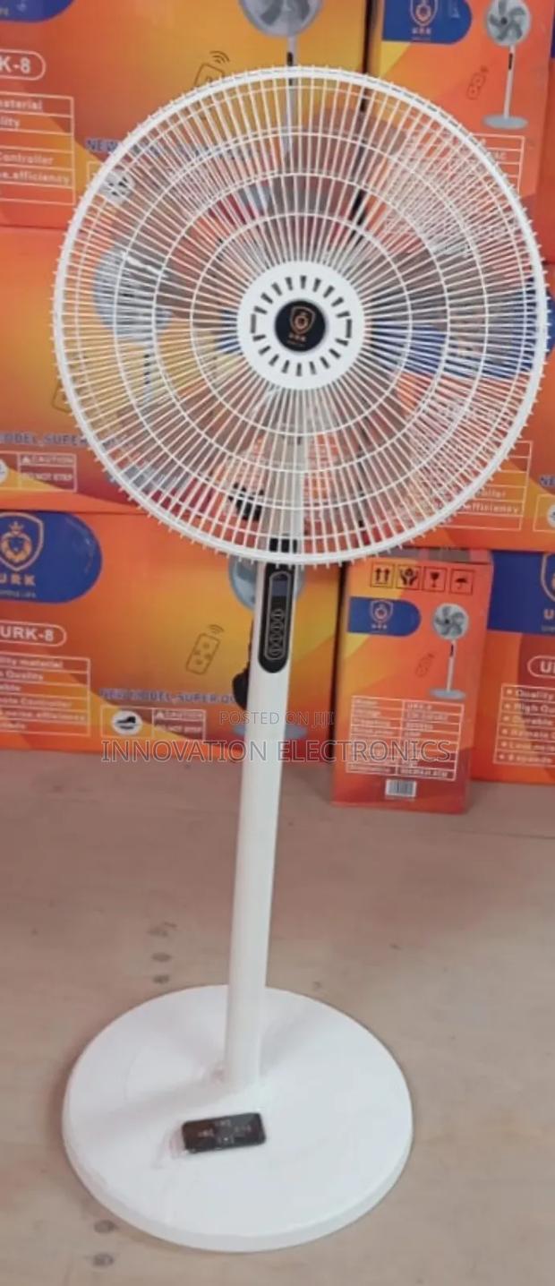 Remote Controlled Urk 16" Modern Standing Quiet Fan