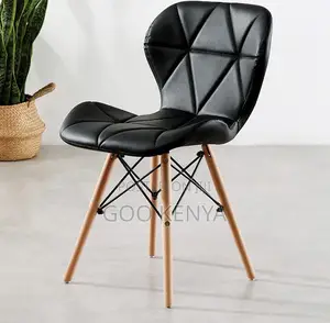 Home Table; Conference Event Seating Leather Chair With Wood Legs