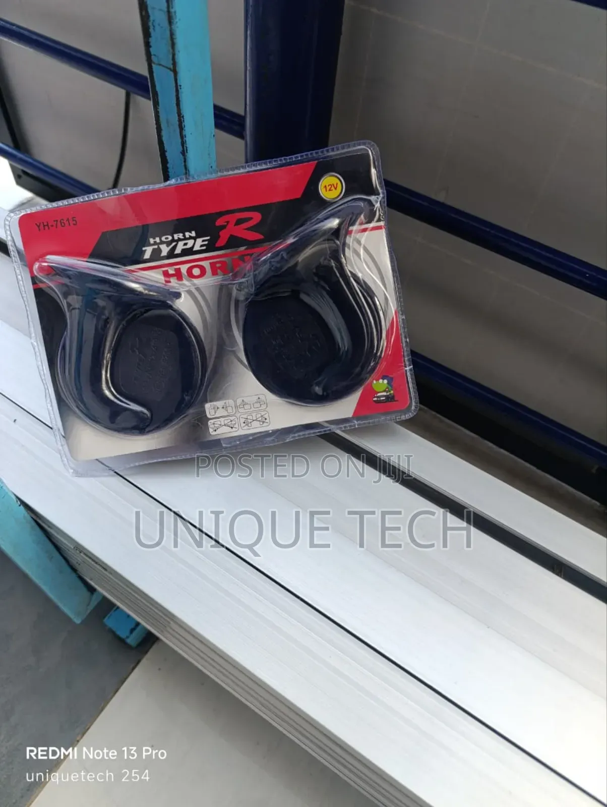 Type R Car Horn 12v -Dual Horn Super Loud Universal Fit