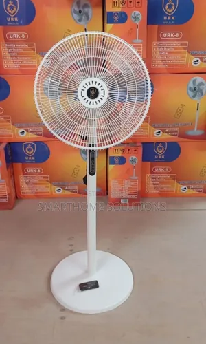 Remote Controlled Urk 16" Modern Standing Quiet Fan