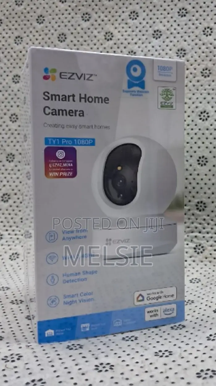 Smart Wi-Fi Pan Tilt Camera Wifi Indoor Home Security -Auto-Tracking