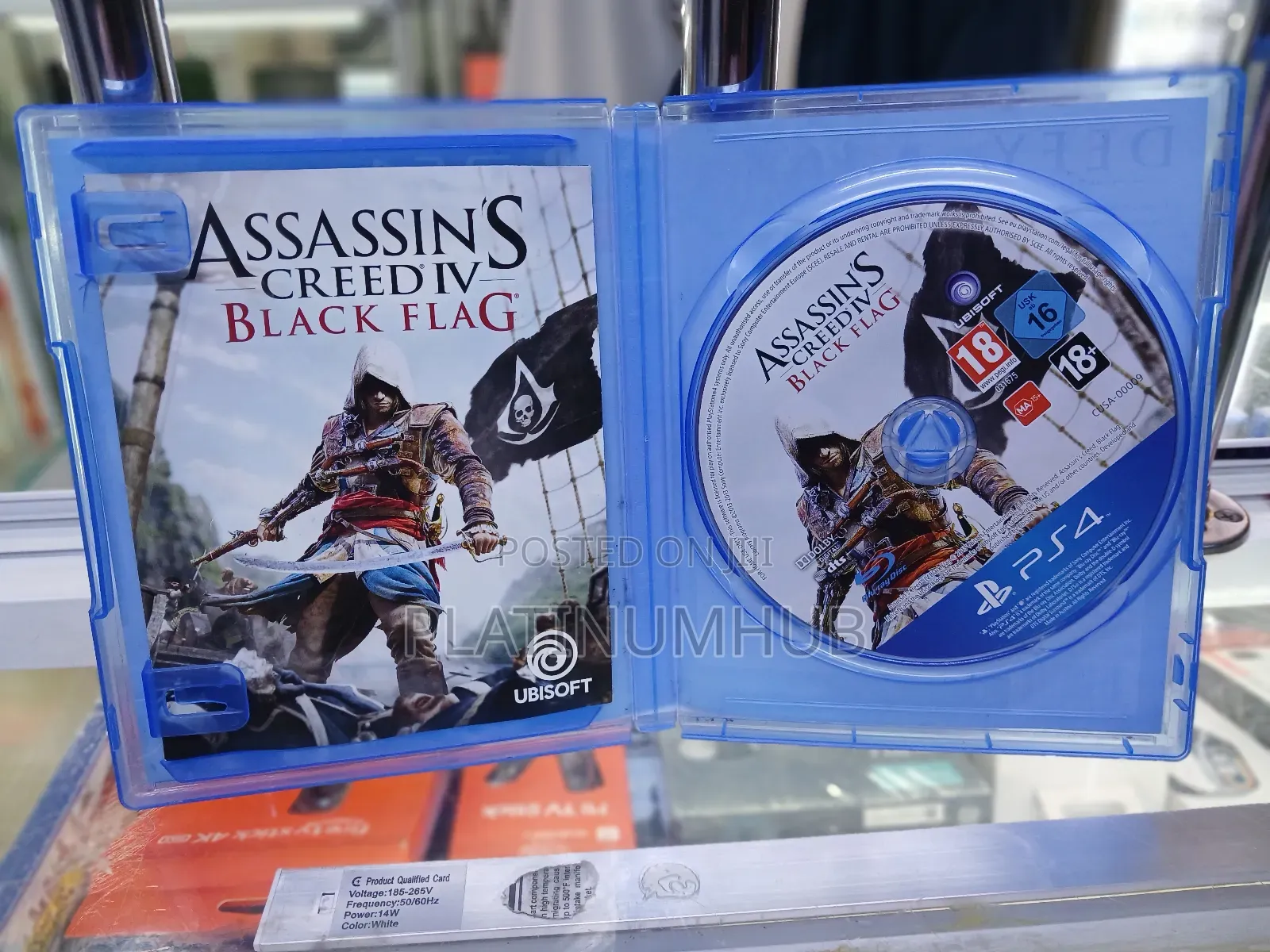 Assassin'screed Black Flag Used Playstation 4. Game