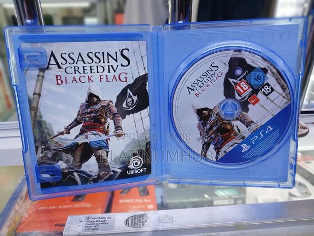 Assassin'screed Black Flag Used Playstation 4. Game - main view