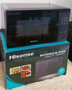 Hisense White Digital Microwave