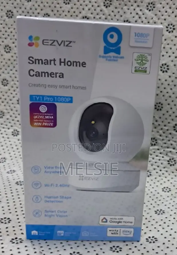 Wifi Indoor Home Security Auto Tracking ,360° Pan/Tilt Ezviz Ty1