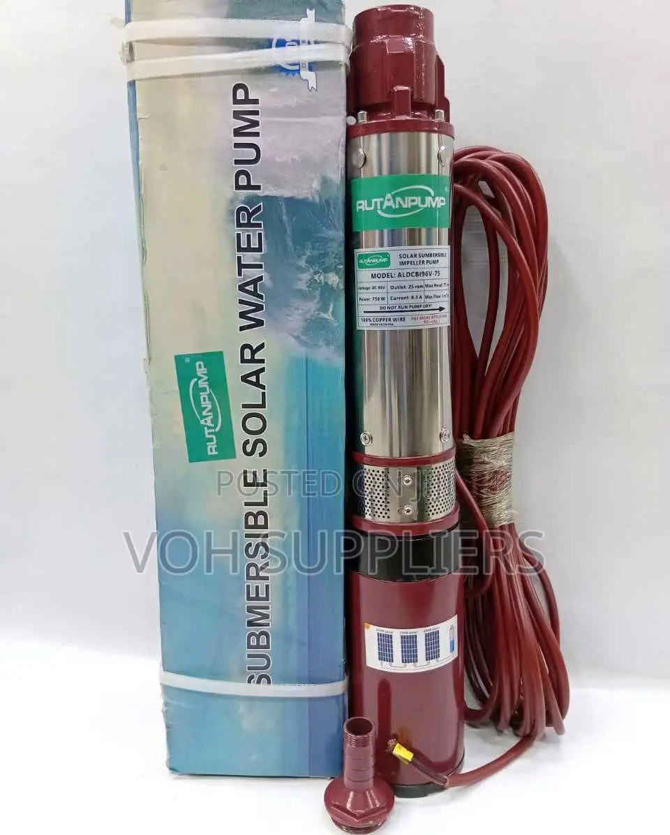 Rutan Solar Pump 
96v 750w 75meters