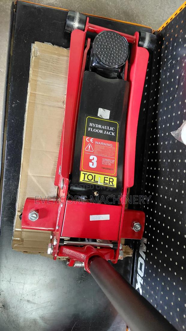 Heavy Duty Hydraulic Trolley Jack 3tonne Capacity