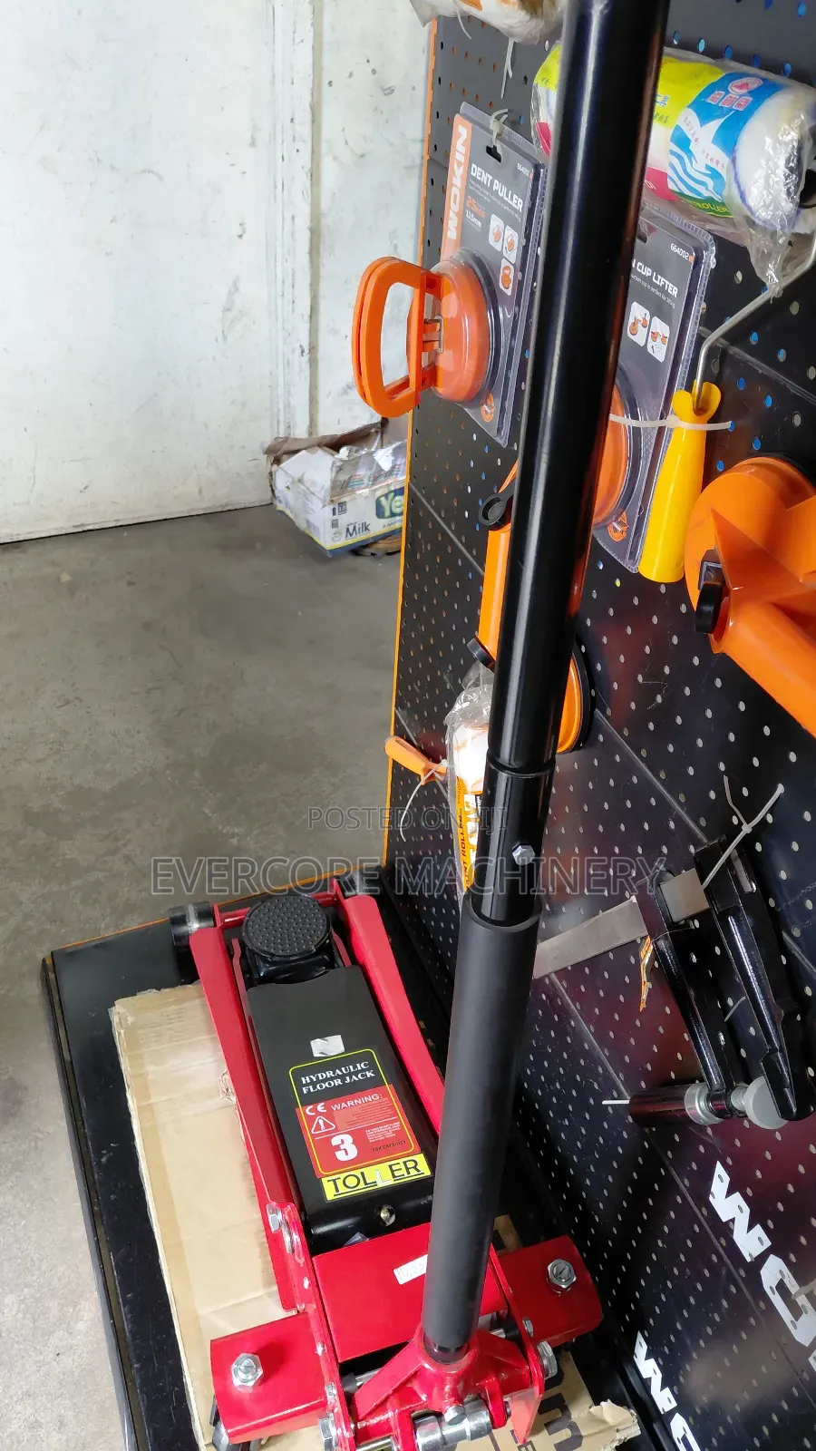 Heavy Duty Hydraulic Trolley Jack 3tonne Capacity