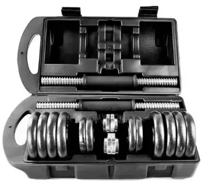 6 in 1 30kg Chrome Dumbbells