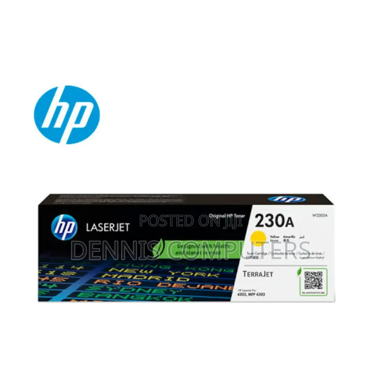 Hp 230a Yellow Original (W2302a) Laserjet Toner Cartridge