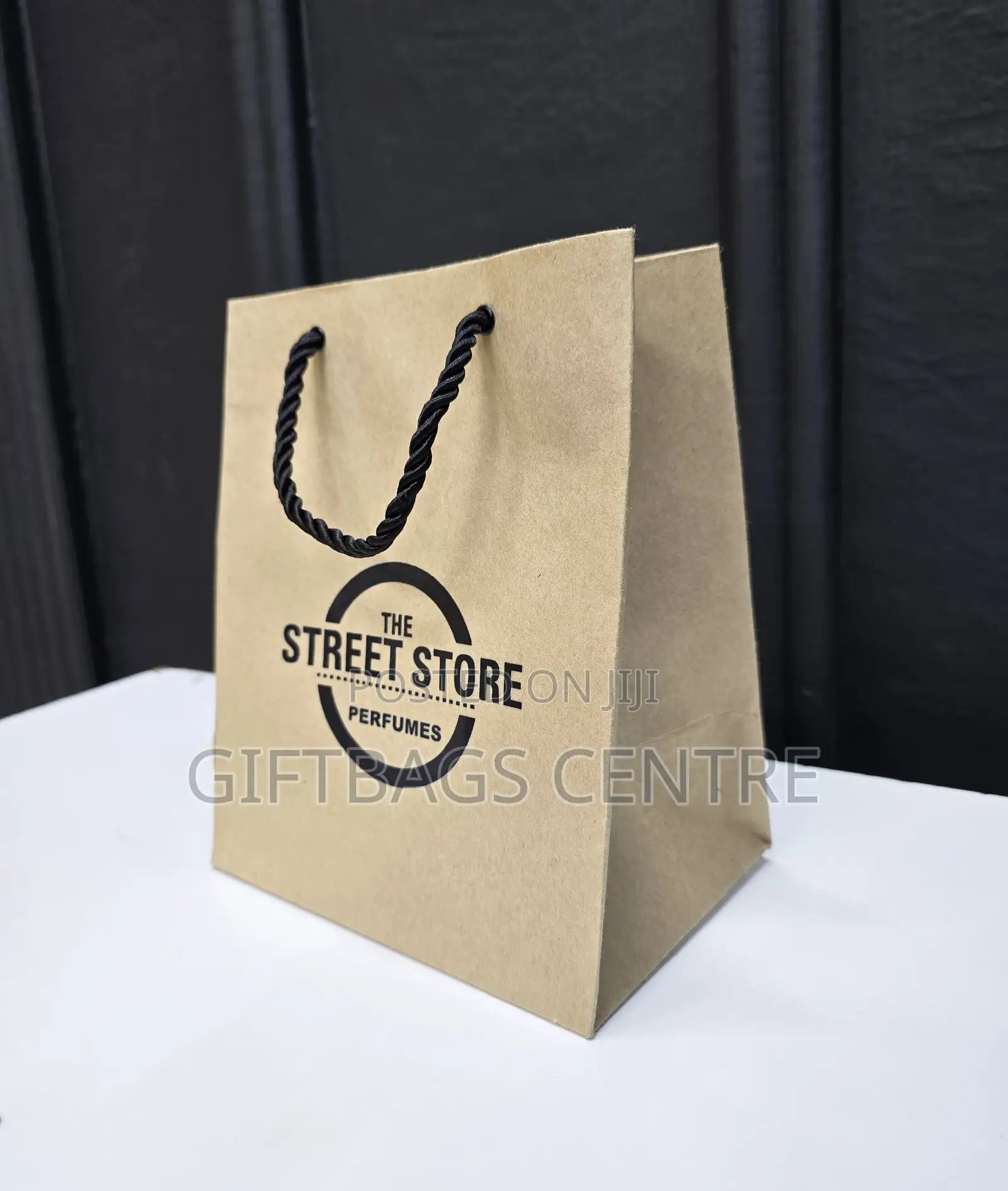 Khaki Brown Gift Bag