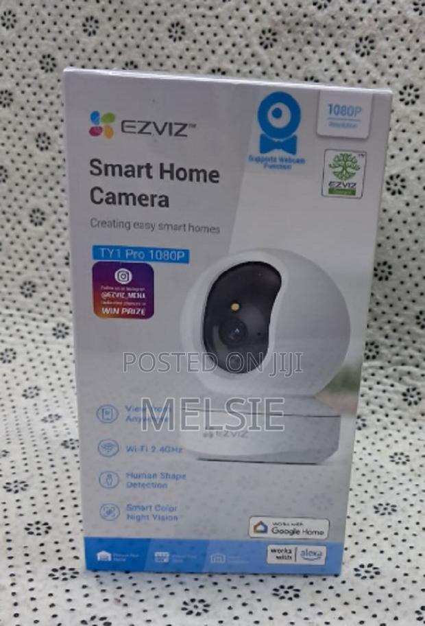 Smart Ezviz Wi-Fi Pan Tilt Camera Ty1 Camera’S 360-Degree