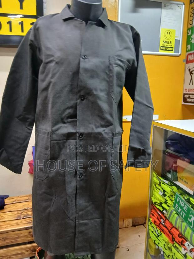 Dark Grey Large Dustcoat - main view