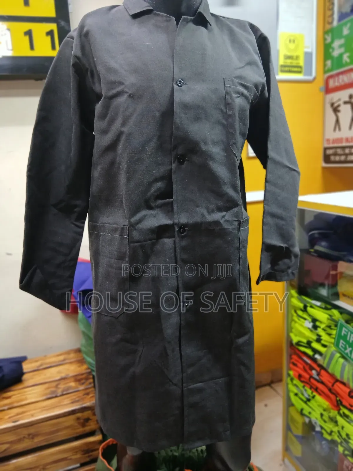 Extra Large Grey Dustcoat
